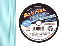 Soft Flex Green Turquoise .019" (Medium) 49 Strand Wire 30ft.