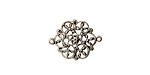 Stampt Antique Pewter (plated) Celtic Swirls Connector 18x13.5mm
