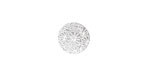 Lillypilly Silver Weathered Daisy Anodized Aluminum Disc 11mm, 22 gauge