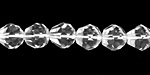 Rock Crystal Faceted Irregular Teardrop 10mm