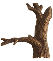 Vintaj Natural Brass Tree 57x48mm