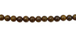 Bronzite Round 4mm
