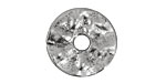 Pewter Large Wavy Washer 2x22mm
