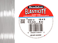 Elasticity Clear .8mm, 5 meters