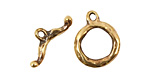 Green Girl Bronze Branch Toggle 16x19mm, 22mm bar