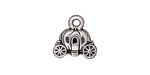 TierraCast Antique Silver (plated) Carriage Charm 15x14mm