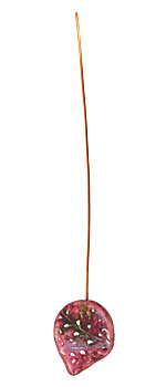 Humble Beads Polymer Clay Mulberry Petal Headpin 18x20mm