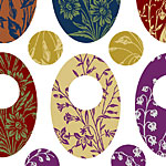 Nunn Design Floral Oval Transfer Sheet