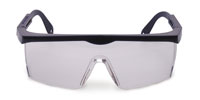 Safety Glasses w/ Adjustable Blue Frame