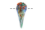 Unicorne Beads Bashful Spike (hollow) 10-12x28-29mm