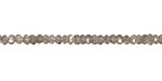 Labradorite Faceted Rondelle 3-4mm