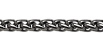 Gunmetal (plated) Wheat Chain