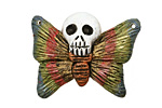 Poison Tree Polymer Clay Rainbow Death Poetry Butterfly 35-36x26-27mm