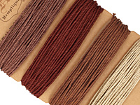 Shades of Bronze Hemp Twine 20 lb, 29.8 ft x 4 colors