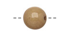 Tagua Nut Parchment Round 16mm