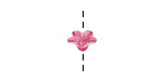 Vintage Meadow Acrylic Raspberry Tiny Bellflower 5x9mm