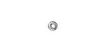 TierraCast Rhodium (plated) Disk Heishi 4mm