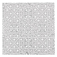 Lillypilly Silver Cross Stitch Anodized Aluminum Sheet 3"x3", 22 gauge