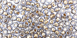 TOHO Light Montana Blue (with Gold Lining) Round 6/0 Seed Bead