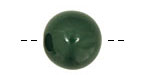 Tagua Nut Forest Green Round 20mm