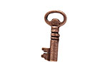 Nunn Design Antique Copper (plated) Key Toggle Bar 24x10mm
