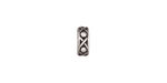 TierraCast Antique Silver (plated) Large Hole Legend Heishi 3x9mm