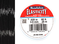 Elasticity Black .5mm, 25 meters