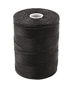 C-Lon Black Micro (.12mm) Bead Cord