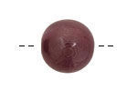 Tagua Nut Violet Round 20mm