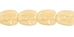 Czech Glass Bisque Mask 13x11mm