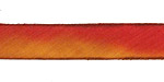 Liquid Amber Hand Dyed 100% Silk Ribbon 7/16"