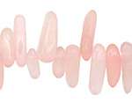 Rose Quartz Stick 5-7x13-24mm