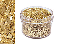 Citrine Vintage Glass Glitter (Shards) 1 oz.