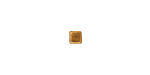 TierraCast Gold (plated) Cube Spacer 4mm