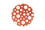 Lillypilly Bronze Scattered Dots Anodized Aluminum Disc 25mm, 24 gauge