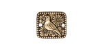 TierraCast Antique Gold (plated) Paloma Link 16x14mm
