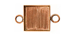 Copper Square Bezel Link 19mm