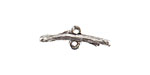 Nunn Design Antique Silver (plated) Stacking Twig Connector 24x8mm