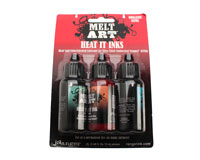 Melt Art Organic Gems Heat It Inks