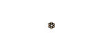 TierraCast Antique Brass (plated) Beaded Heishi 3mm