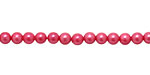 Dragonfruit Shell Pearl Round 4mm