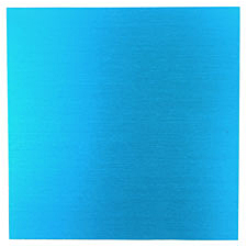 Lillypilly Turquoise Anodized Aluminum Sheet 3"x3", 24 gauge