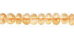 Citrine Faceted Rondelle 8mm