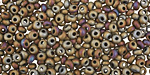 TOHO Matte Iris Brown Magatama 3mm Seed Bead