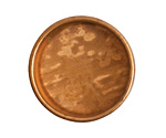 Nunn Design Brass Large Deep Circle Bezel (no loop) 32mm