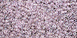 TOHO Dyed Rainbow Lavender Mist Round 11/0 Seed Bead