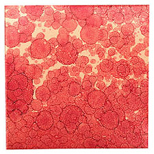 Lillypilly Red Wine Patina Copper Sheet 3"x3", 36 gauge