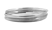 Remembrance Stainless Steel Memory Wire Bright Bracelet .25 oz.