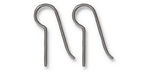 TierraCast Grey Niobium Blank Earwire .53"