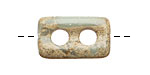 Impression Jasper Drilled Thin Pillow 25x15mm